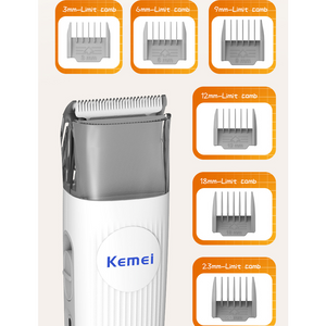 Kemei Multifuctional Pet Vaccum Cleaner One-Stop Grooming Kit 15 in 1