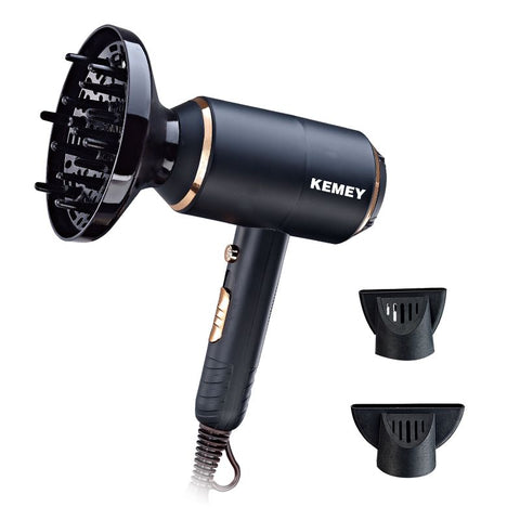 Kemey 3-in-1 professional 1700W hair dryer – GagaFast South Africa