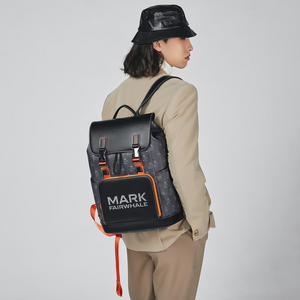 Mark Fairwhale Unisex Business Travel Classic Modern Laptop Backpack – Black