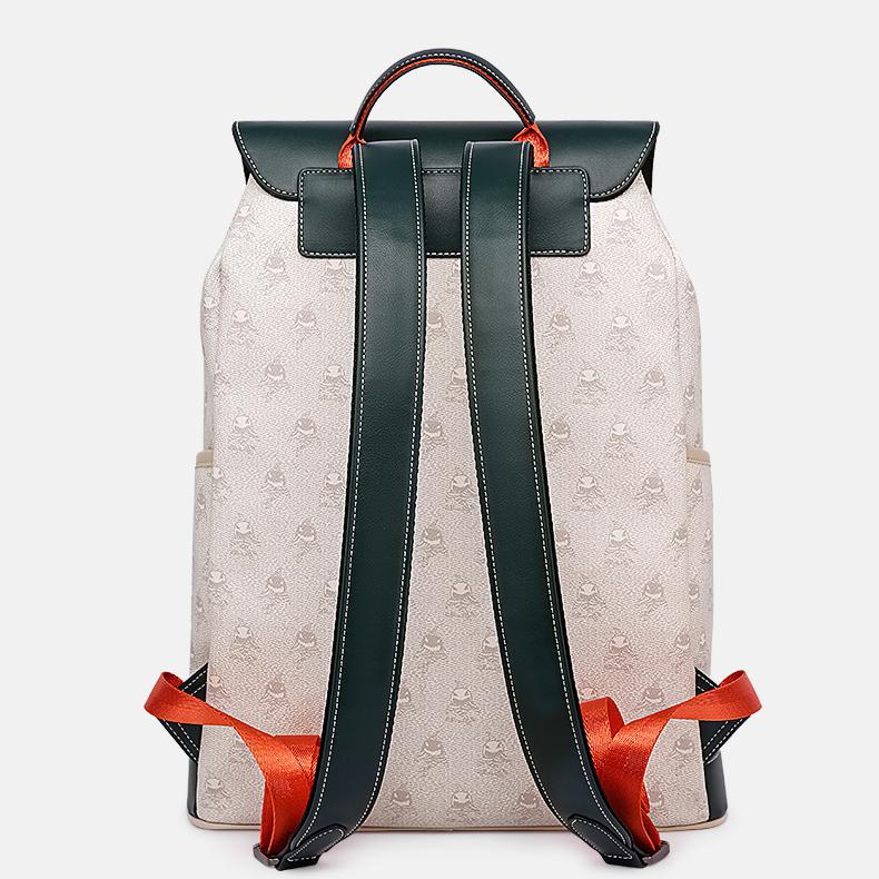 Mark Fairwhale Unisex Business Travel Classic Modern Laptop Backpack – Cream