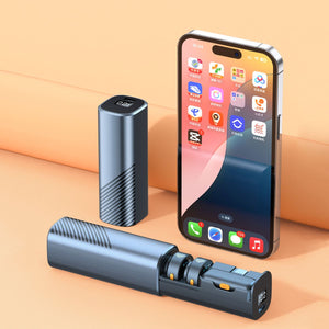 GagaFast Wireless Clip-On Magnetic Microphone Noise Reduction Charging Case