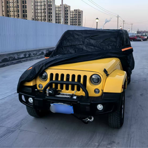 GagaFast Black Shield Pro Car Cover – All-Weather Rain Dust and Sun Shield in Outdoor Conditions