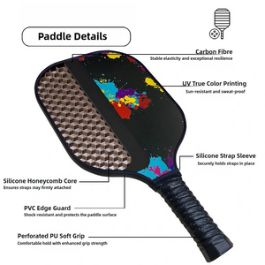 GagaFast T300 Carbon Fiber Pickleball Paddle Set