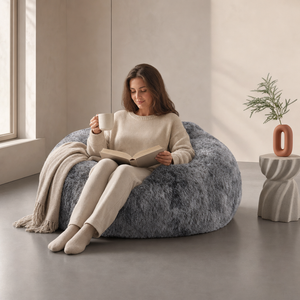 Compressed Sofa Chair Adult Bean Bag Chair Memory Foam Lazy Chair