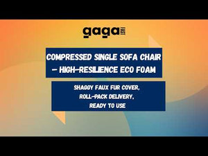 Compressed Sofa Chair Adult Bean Bag Chair Memory Foam Lazy Chair
