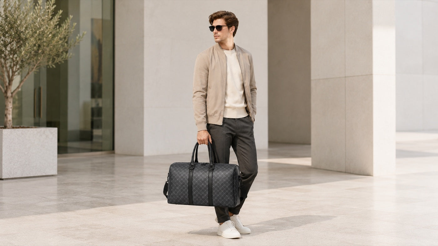 GagaFast duffel bag carried for travel